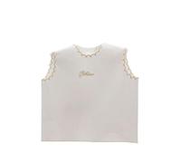 Mella Kids - Camicina della Fortuna Neonato in Tessuto 100% Cotone Anallergico Sicuro per la Pelle del Tuo Bambino, Camicia della Fortuna Traspirante, Made in Italy (Rifinitura Oro)