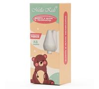 MELLA KIDS - Olive Nasali per Lavaggi Neonato Morbide per Siringa per Lavaggi Nasali Bambini (Pack da 8) Kit Lavaggio Nasale per Bambini e Adulti, Olivetta Made in Italy
