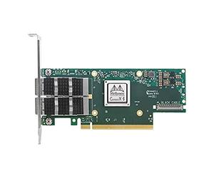 Mellanox ConnectX-6 VPI MCX653106A-ECAT - Confezione singola - Adattatore di rete - PCIe 4.0 x16-100Gb Ethernet / 100Gb Infiniband QSFP56 x 2