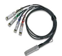 Mellanox LinkX 100GBase - QSFP28 - Cavo per SFP28 1,5 m - rame ibrido/fibra ottica - SFF-8402/SFF-8665/SFF-8636/IEEE 802.3by - senza alogeni, passivo