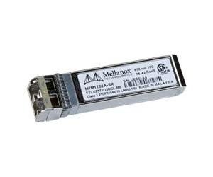 Mellanox Technologies SFP+ SR Fiber optic 10000Mbit/s SFP+ network transceiver module - Network Transceiver Modules (10000 Mbit/s, SFP+, SR, Fiber optic, 50/125, 62.5/125, 0-70 °C)