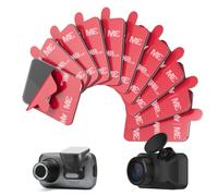 Mellbree 3M VHB Cuscinetti Adesivi, 10 Pezzi Nastro Biadesivo Extra Forte, Nastro 3M VHB per NextBase/Garmin/Vantrue Dashcam Fotocamera GPS Supporto per Cellulare GoPro, per la tua sicurezza stradale