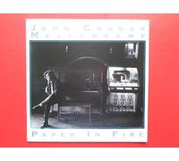 Mellencamp, John - Mellencamp, John Paper In Fire 7" Mercury JCM8 EX/EX 1987 picture sleeve, as John Cougar Mellencamp