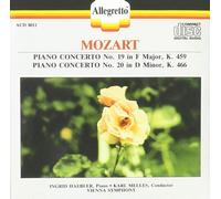 Melles / Haeble Mozart: Concerto for Piano No. 20 in D Minor K. 466; Concer (CD)