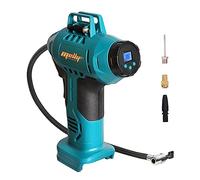 Mellif Compressore a batteria Makita 18 V, compressore elettrico auto/pompa ad aria senza fili per bicicletta/auto/palla, 160 PSI, spegnimento automatico, lampada LED (batteria non inclusa)