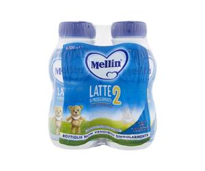 Mellin 2 Latte Liquido New 4x500ml