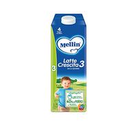 Mellin 3 Latte di Crescita Liquido - 6 Bottiglie da 1000 ml