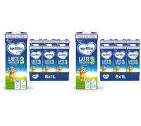 Mellin 3 - Latte di Crescita Liquido per Bambini dal 1° anno compiuto al 2° anno