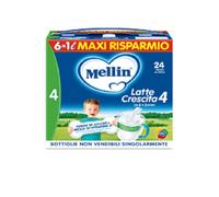 Mellin 4 Latte di Crescita Liquido Offerta 6 Bottiglie da 1000 ml