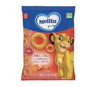 Mellin Anellini Cereali Pomodori Carote 15 grammi