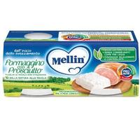 mellin baby Baby formaggino prosciutt2x80g