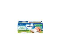 Mellin Baby Formaggino Con Prosciutto 2 X 80 G