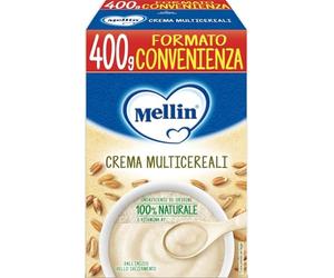 Mellin Crema Multicereali, Con Vitamina B1, Formato Convenienza 400g
