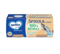 Mellin MELLIN OMOGENEIZZATO DI SPIGOLA E VERDURE 4 X 80 G