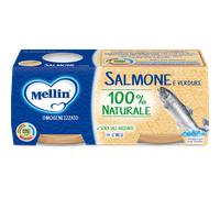 Mellin MELLIN OMOGENEIZZATO SALMONE 2 X 80 G