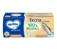 Mellin MELLIN OMOGENEIZZATO TROTA 2 X 80 G
