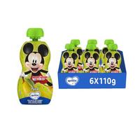 Mellin Merenda Disney Mickey Mouse, Topolino, Pera, 6x110g