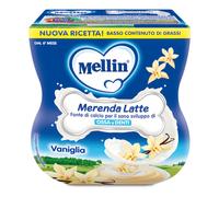 DANONE NUTRICIA SpA SOC.BEN. MELLIN MERENDA LATTE E VANIGLIA 2X100 GRAMMI