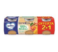 Mellin Omogeneizzato Frutta Mix 3x100g 4Mesi+