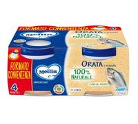 Mellin omogeneizzato orata 4x80 g