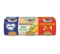 Mellin Omogeneizzato Banana Kiwi 3 Pezzi Da 100 G