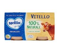 Mellin Omogeneizzati Carne Vitello 2x120g