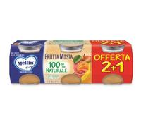Mellin Omogeneizzato Frutta Mix 3x100g 4Mesi+