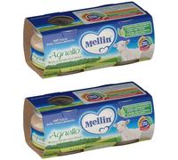 Mellin® Omogeneizzato Agnello 2 x 80 g 2x2x80 g Pappa