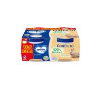 Mellin Omogeneizzato Carne Coniglio Offerta 12 Vasetti da 80gr