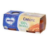 Mellin Omogeneizzato Carote 2 X 80 G 160 g Pappa
