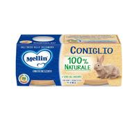 Mellin Omogeneizzato Coniglio 100% Naturale, 2x80g
