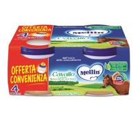 DANONE NUTRICIA SpA SOC.BEN. MELLIN OMOGENEIZZATO CAVALLO 4X80 GRAMMI