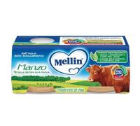 Omogeneizzati Di Carne Manzo Mellin 2x80g
