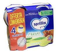 MELLIN OMOGENEIZZATO MANZO 4X80 G