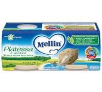 MELLIN OMOGENEIZZATO PLATESSA 2X80 G