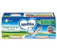 Mellin Omogeneizzato Salmone 2 Vasetti 160g Promo LOTTO 132076/101313032
