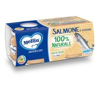 Mellin Omogeneizzato Salmone Con Verdure 4X80g