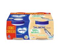 Mellin Omogeneizzato Di Salmone E Verdure 4 X 80 G 4x320 g Pappa