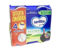 MELLIN Omogeneizzato tacchino 4x80 gr
