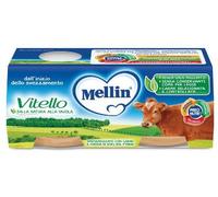 Mellin Omogeneizzati Carne Vitello 2x120g