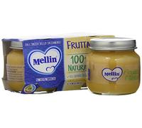 Mellin - Omogeneizzato, Frutta Mista - 12 confezioni da 2 pezzi da 100 g [24 pezzi, 2400 g]