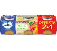 mellin omogeneizzato frutta mista 3 pezzi da 100 g