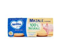 Mellin Omogeneizzato Maiale Con Verdure Offerta 6 Vasetti da 80 gr