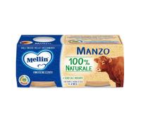 Mellin Omogeneizzato Manzo 2 x 80 g 4x2x80 g Pappa