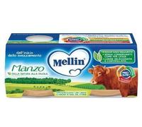 MELLIN OMOGENEIZZATO MANZO 2X120 G