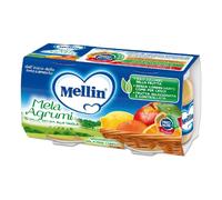 Mellin Omogeneizzato Mela Agrumi 2 x 100 G 2x100 g Pappa