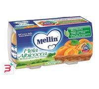 Mellin Omogeneizzato Di Frutta Mela e Albicocca 2 x 100 g