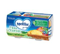 Mellin Omogeneizzato di Frutta Mela e Ananas 2 x 100 g