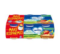 MELLIN OMOGENEIZZATO MELA BANANA 100 G 6 PEZZI