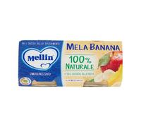 Mellin Omogeneiz Mela/Banana 2x100gr